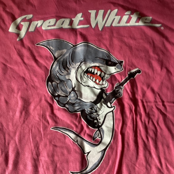 NEW Great White GW 2015 World Tour concert tee shirt 👚 XXL - Picture 2 of 9